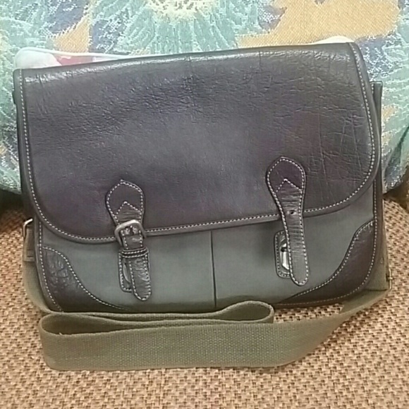 WILSON'S LEATHER LAPTOP BAG - Picture 1 of 8